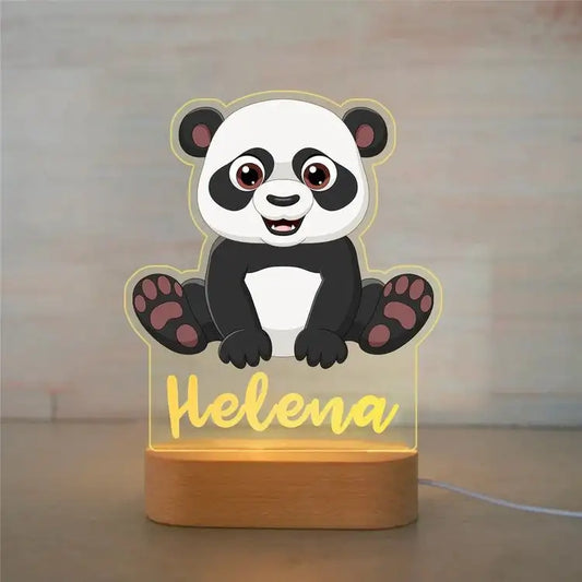Panda Douce-Lumière | Veilleuse Lumineuse Personnalisée™