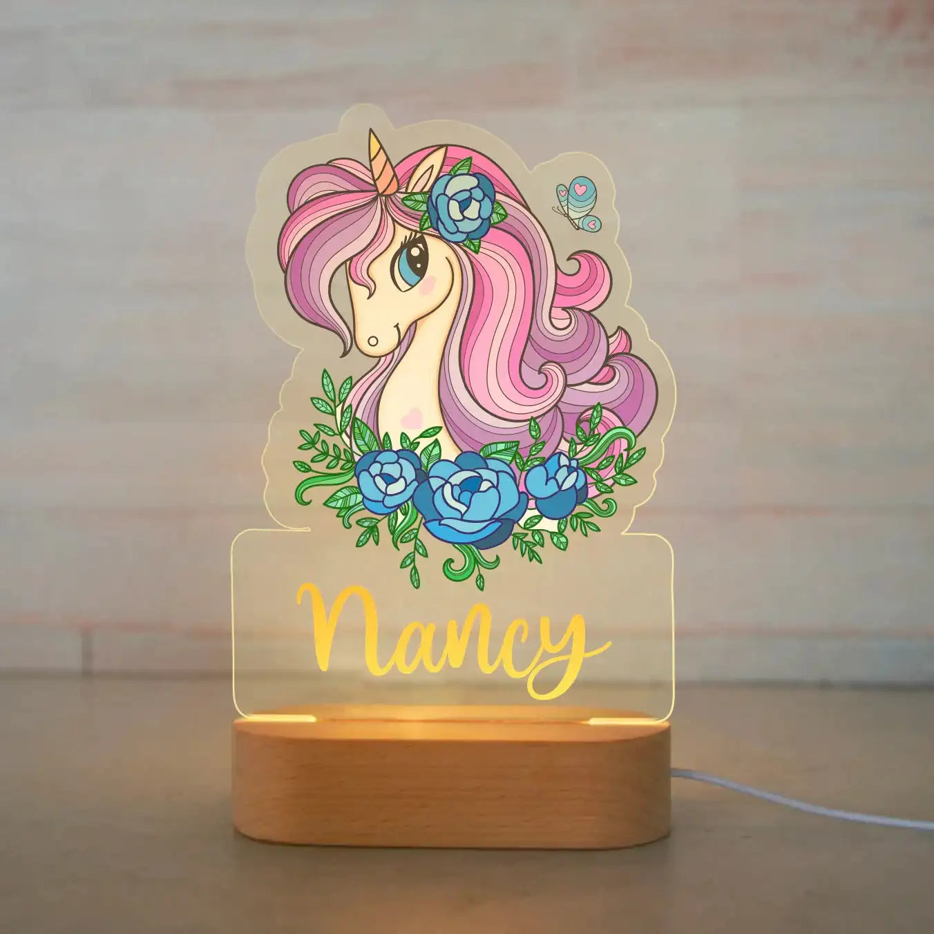 Dodo Licorne | Veilleuse Lumineuse Personnalisée™