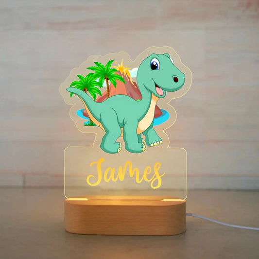 Dino Rêve | Veilleuse Personnalisée Lumineuse™
