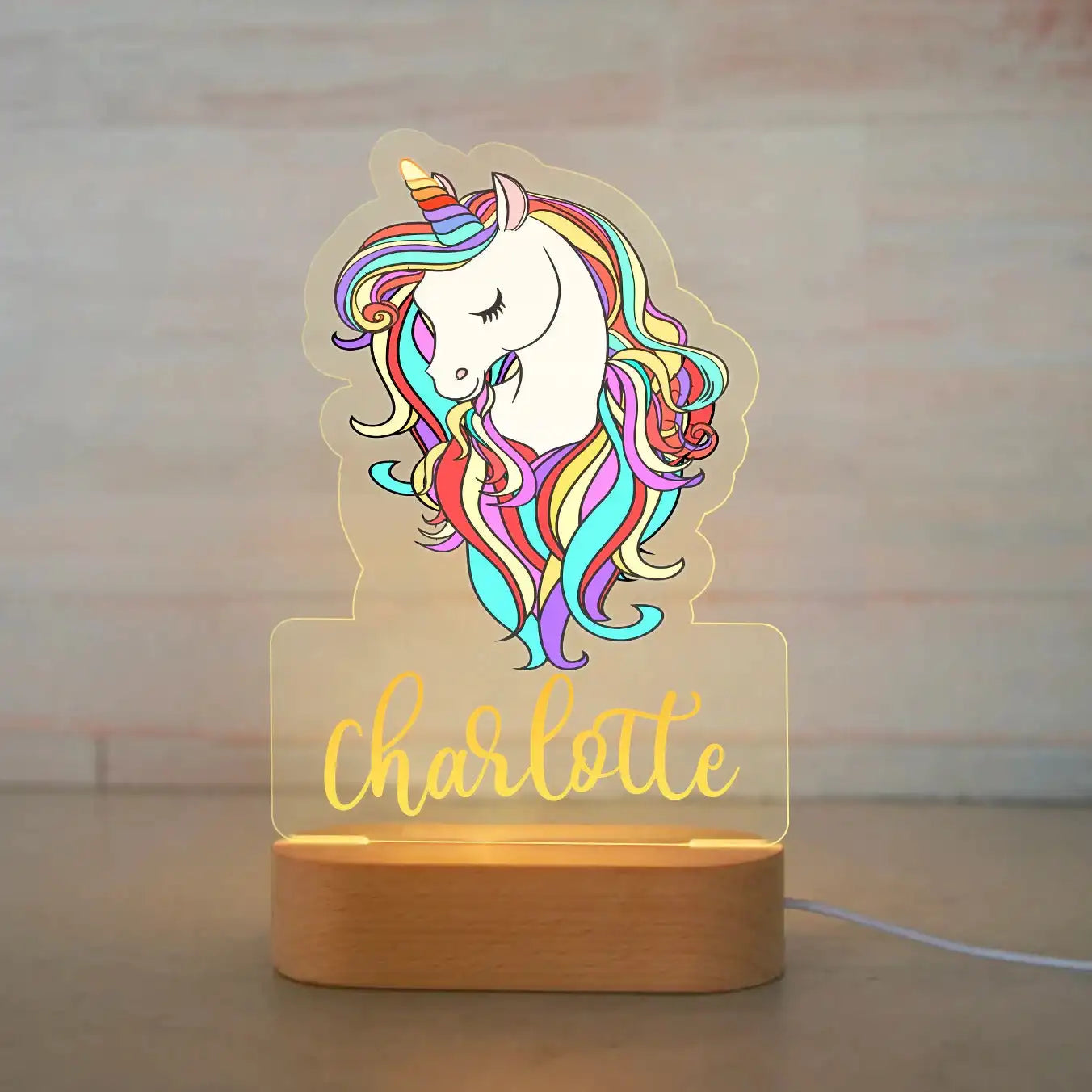 Dodo Licorne | Veilleuse Lumineuse Personnalisée™