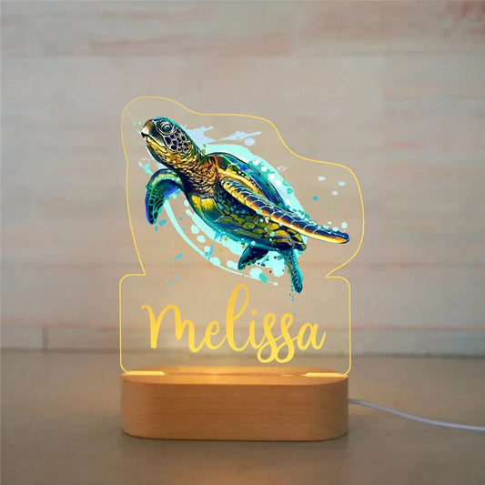 Tortue LumiDouce | Veilleuse Lumineuse Personnalisée™